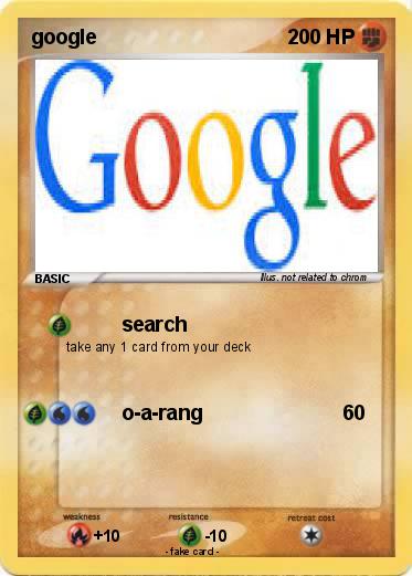 Pokemon google