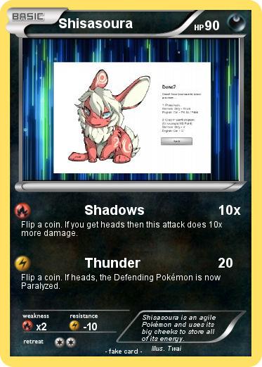 Pokemon Shisasoura