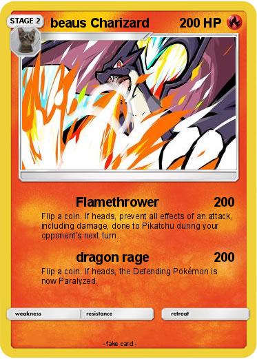 Pokemon beaus Charizard