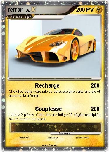 Pokemon ferrari