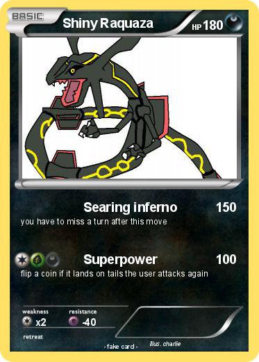 Pokemon Shiny Raquaza