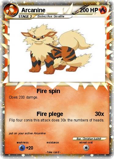 Pokemon Arcanine