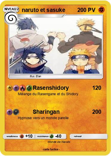 Pokemon naruto et sasuke