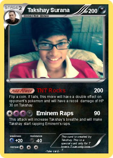 Pokemon Takshay Surana