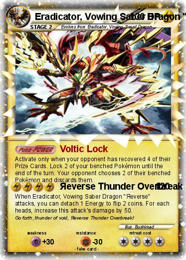 Pokemon Eradicator, Vowing Saber Dragon "Яeverse"