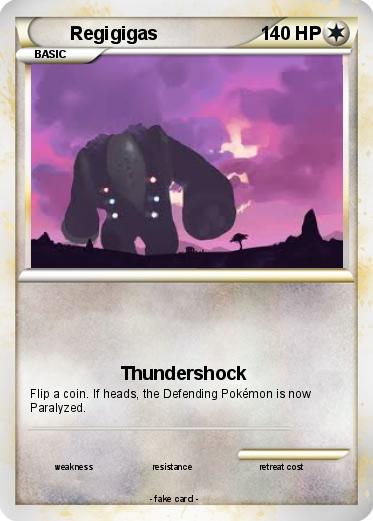 Pokemon Regigigas