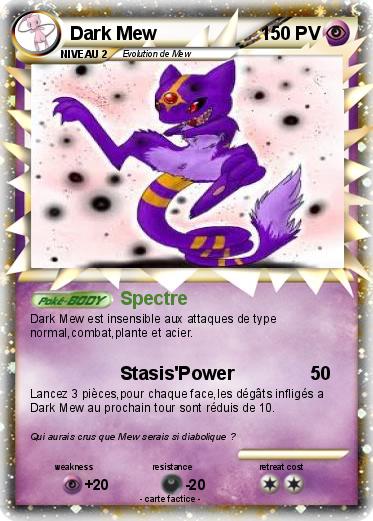 Pokemon Dark Mew