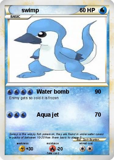 Pokemon swimp