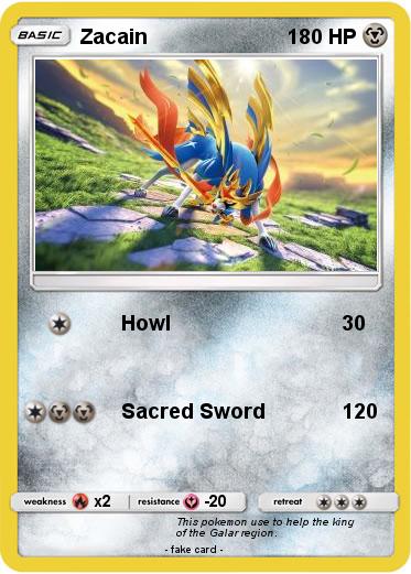 Pokemon Zacain