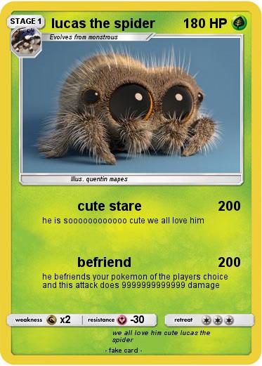 Pokemon lucas the spider