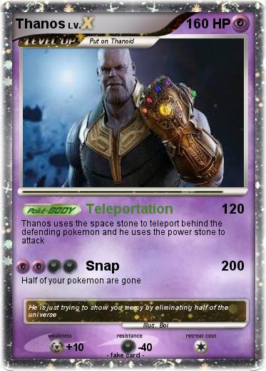 Pokemon Thanos
