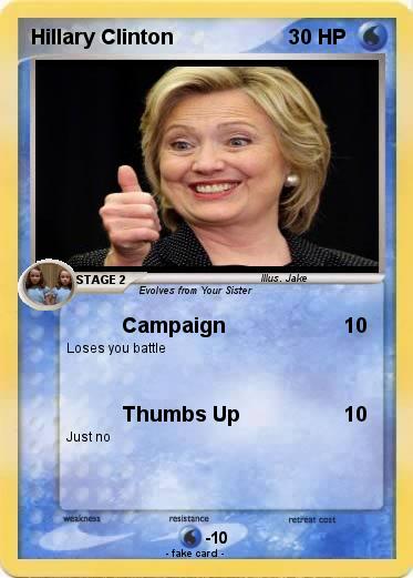 Pokemon Hillary Clinton