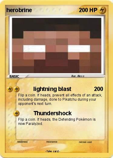 Pokemon herobrine
