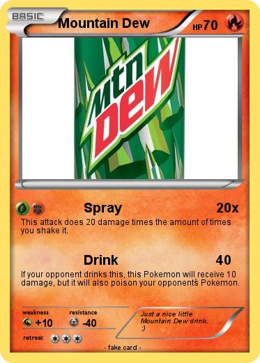 Pokemon Mountain Dew