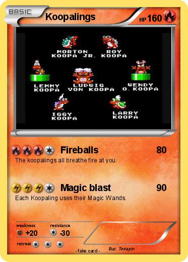 Pokemon Koopalings