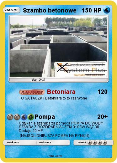 Pokemon Szambo betonowe