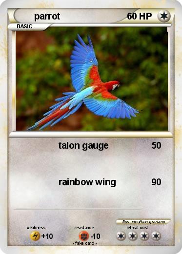 Pokemon parrot