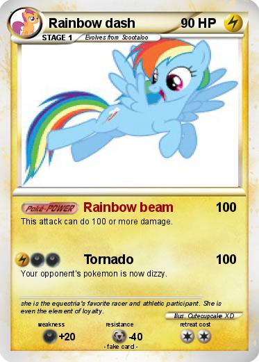 Pokemon Rainbow dash