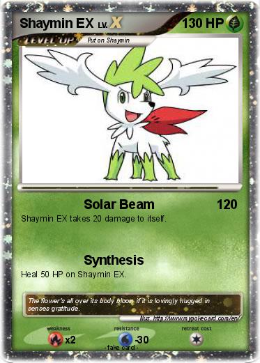 Pokemon Shaymin EX