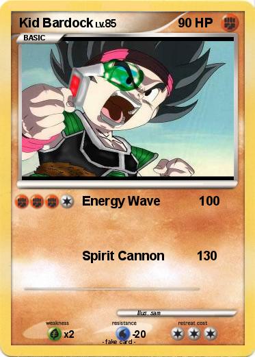 Pokemon Kid Bardock