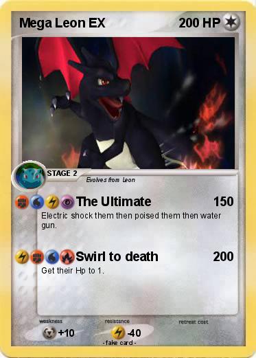 Pokemon Mega Leon EX