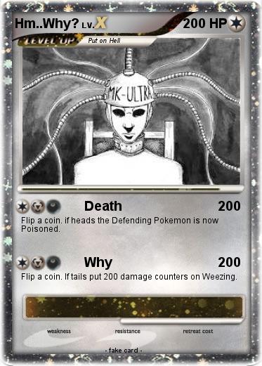 Pokemon Hm..Why?