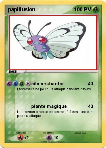 Pokemon papillusion