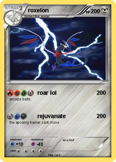 Pokemon roxelon