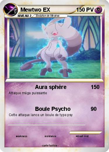Pokemon Mewtwo EX