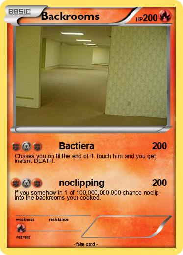 Pokemon Backrooms