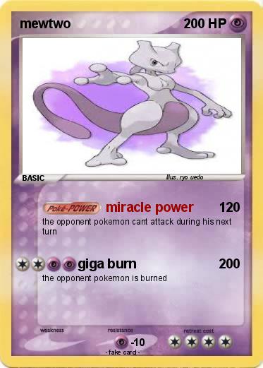 Pokemon mewtwo