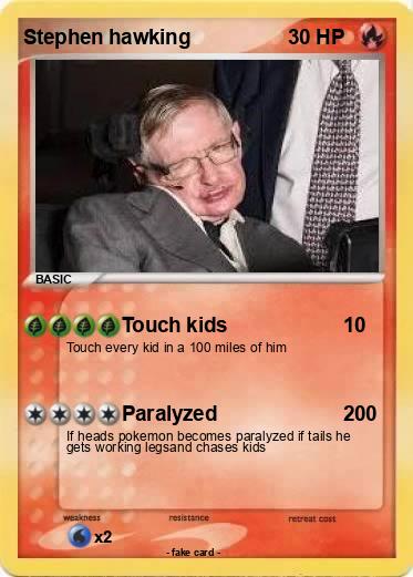 Pokemon Stephen hawking