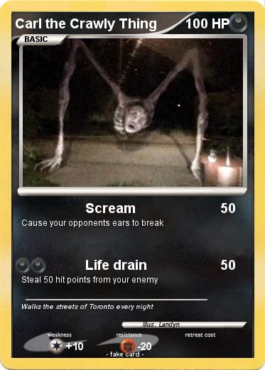 Pokemon Carl the Crawly Thing