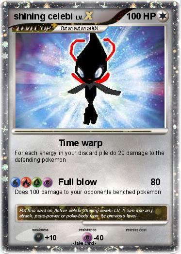 Pokemon shining celebi