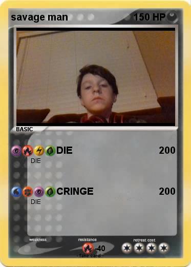 Pokemon savage man