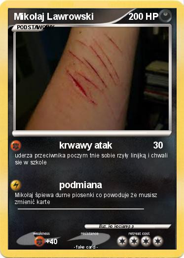 Pokemon Mikołaj Lawrowski