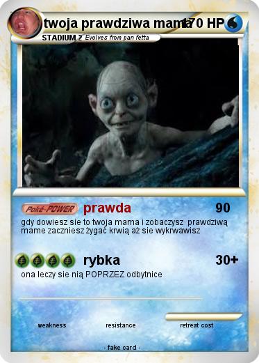 Pokemon twoja prawdziwa mama