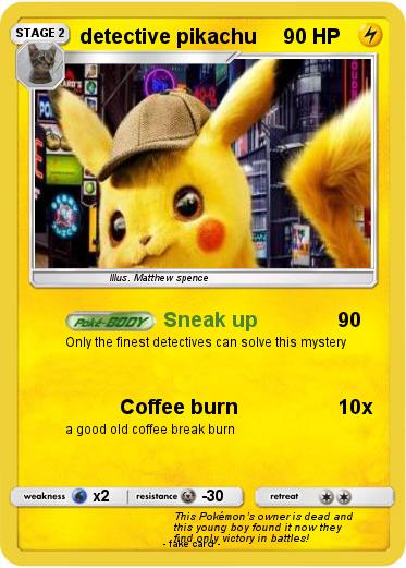 Pokemon detective pikachu