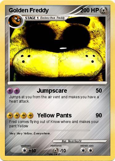 Pokemon Golden Freddy