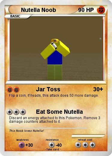 Pokemon Nutella Noob