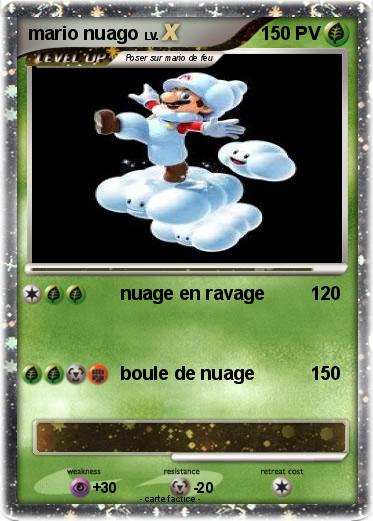 Pokemon mario nuago