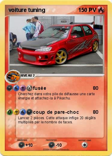 Pokemon voiture tuning