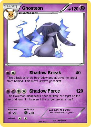 Pokemon Ghosteon