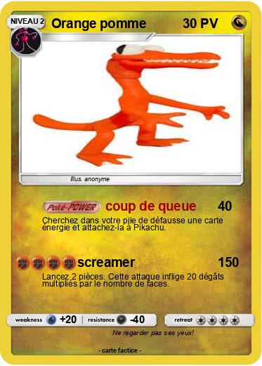 Pokemon Orange pomme