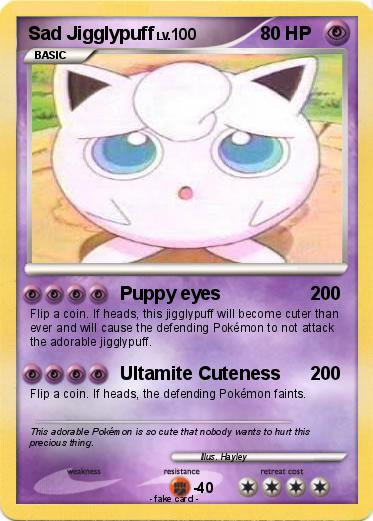 Pokemon Sad Jigglypuff