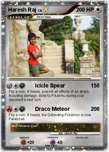 Pokemon Haresh Raj