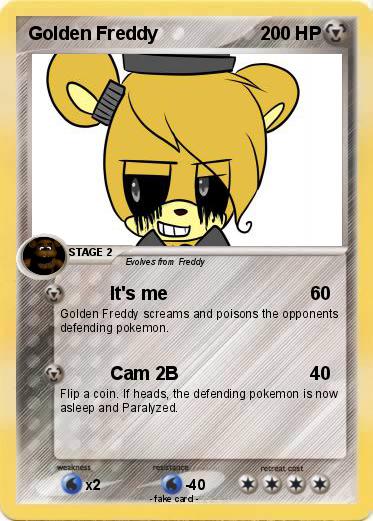 Pokemon Golden Freddy