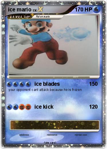 Pokemon ice mario