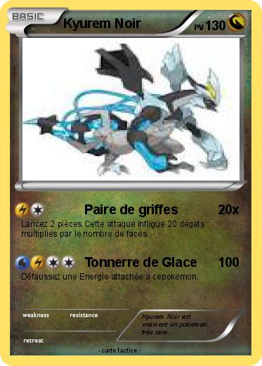 Pokemon Kyurem Noir