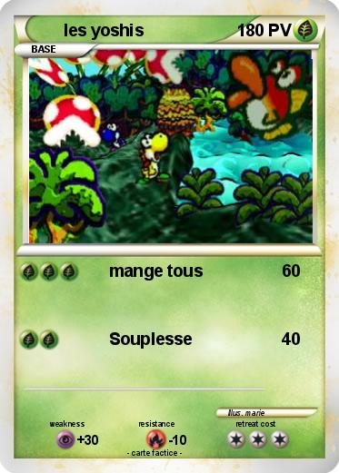 Pokemon les yoshis